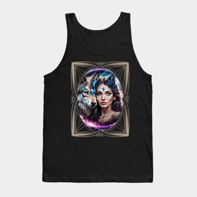 The power of the mystical wolf Tank Top by Nicky2342